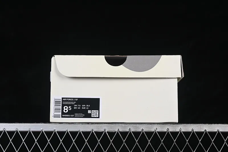 All categories Nk Air Force 1 Air Force series Nk Air Force 1 Low Air Force low top Nike Air Force 1'07 Low Year of the Horse limited edition plain brown condensed smoke Air Force 1 low top casual sneakers NH0601-537